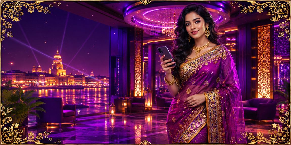 নারায়ণগঞ্জে মোবাইল ক্যাসিনো ব্যবহার, শাড়ি পরিহিতা