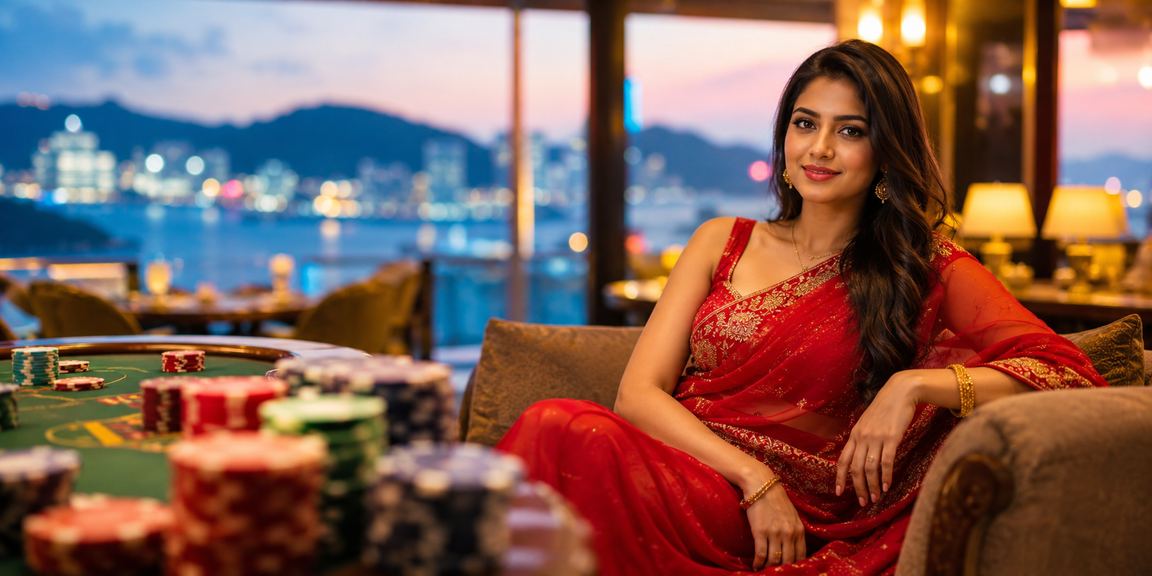 রাঙামাটিতে বিনোদন ক্যাসিনো, শাড়ি পরিহিতা